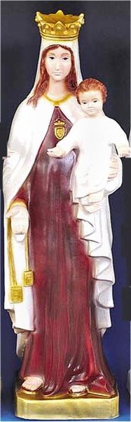Garden Statue Our Lady Of Mount Carmel Queen